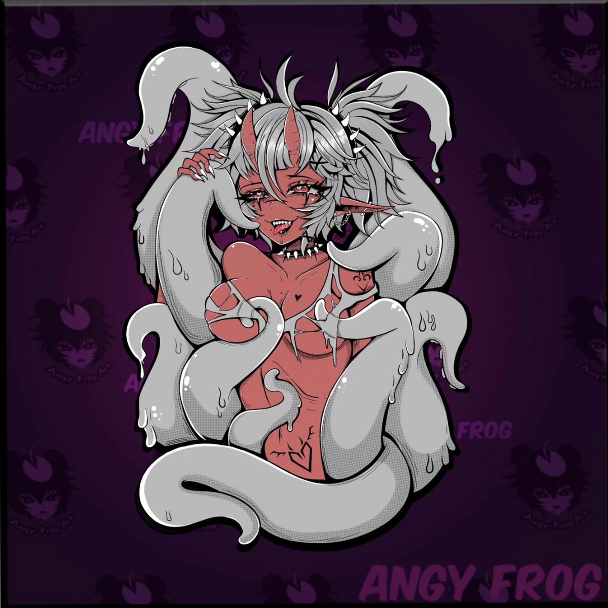 New shirts and stickers are up! Check out my store and see all the weird stuff I have to offer... Haha #digitalart #anime