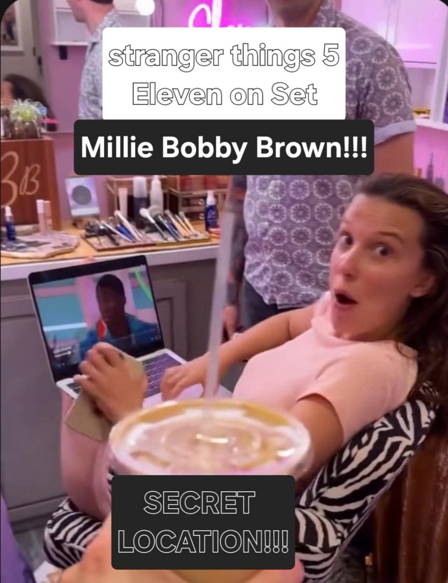 Christo45951886's tweet photo. Stranger Things 5 filming at a SECRET LOCATION!!!
If you know where they are FILMING please send me a DM.
I will do my best to try and get photos!!!
#secretlocation #StrangerThings #StrangerThings5 #eleven #milliebobbybrown #milliebobby https://t.co/I9g9y8aq9j
