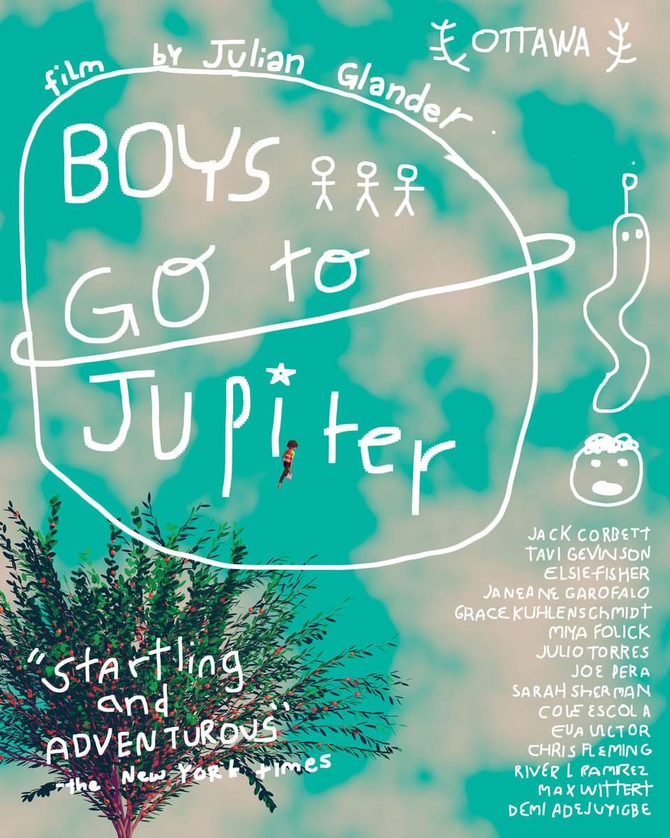 glanderco's tweet image. Trying to make a special poster for each festival that Boys Go to Jupiter plays at 🖼️ here's the first handful