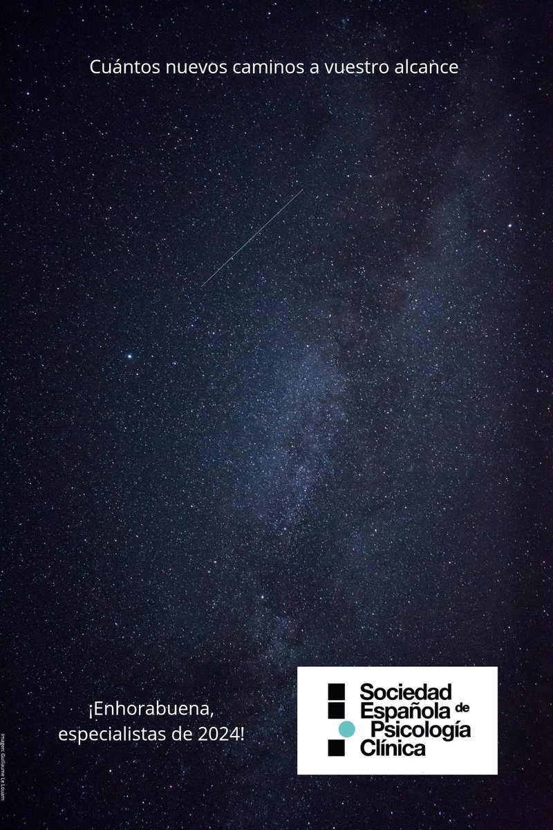 Terminar la especialidad es, más que nunca, iniciar un nuevo camino entre muchos posibles.

¡Enhorabuena nuevas y nuevos especialistas en #PsicologíaClínica!