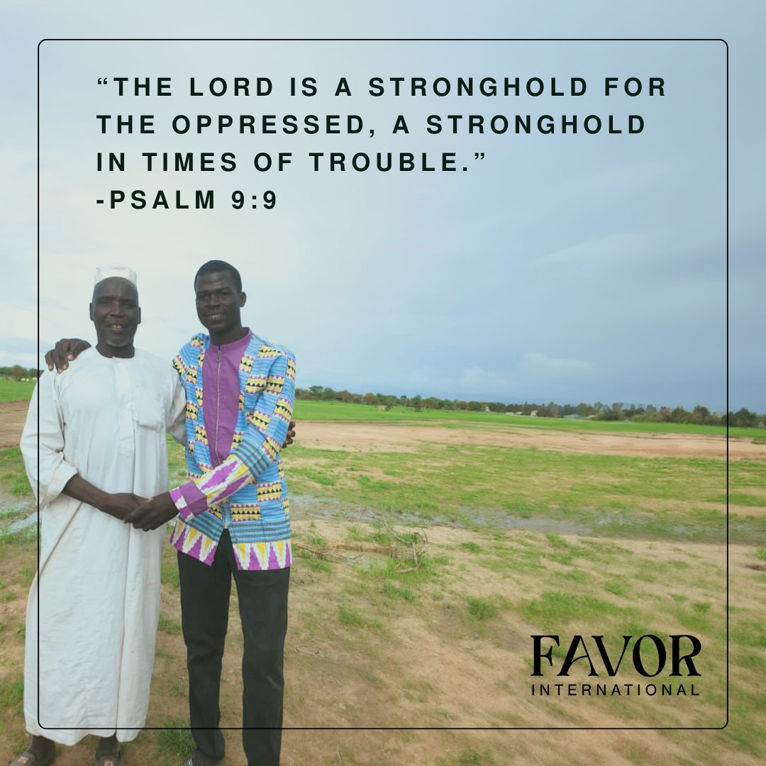FavorIntlOrg's tweet photo. "The LORD is a stronghold for the oppressed, a stronghold in times of trouble.” -Psalm 9:9

How does the Lord act as a stronghold? It is through the work and service of believers! 

📣 Would you consider partnering with us today to care for those in need? https://t.co/O1Pj32LOQu https://t.co/76wgTT3fcy