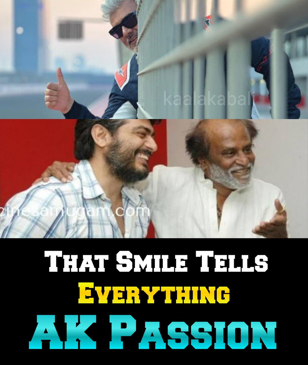 Kaalakabali_ON's tweet photo. That Smile 🥺♥️👍

#AJITHBackonRacing https://t.co/8gWF3XicDz