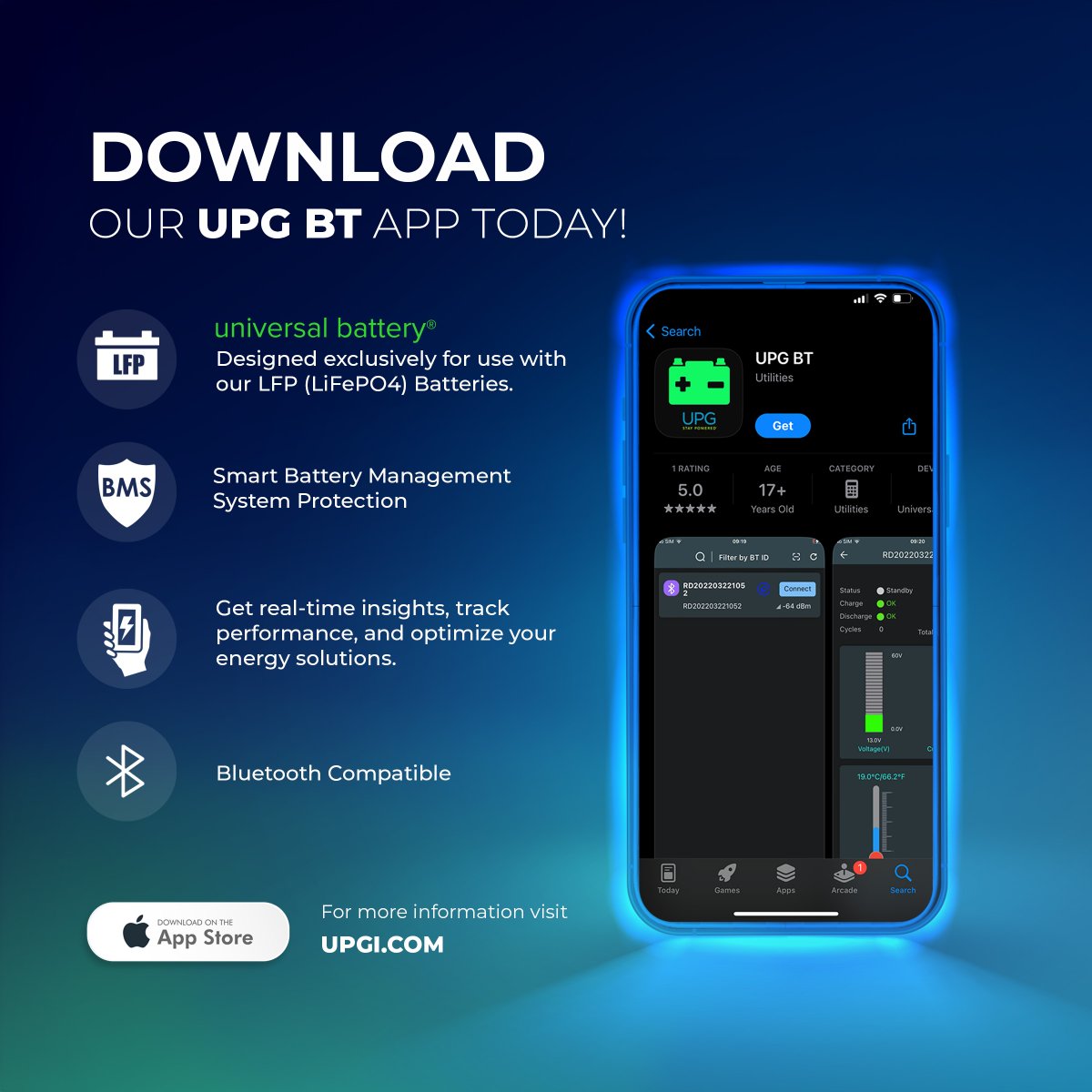 goupg's tweet photo. Download our BMS Bluetooth app today to monitor and manage your batteries right from your smartphone. Get real-time insights, track performance, and optimize your energy solutions with just a few taps!

#BatteryManagement #BMS #SmartBattery #LiFePO4 #LFPbattery https://t.co/0iwgaB9wNw