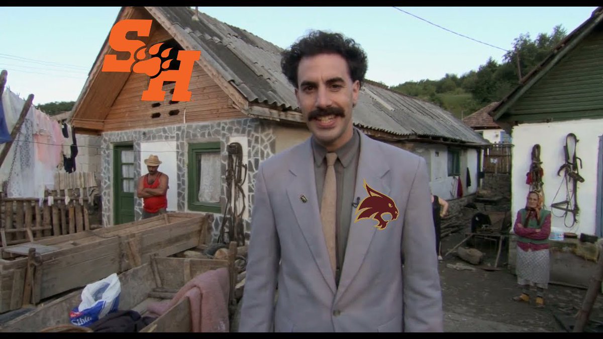 This is my neighbor. He is pain in my assholes. 

I say “Cats by 90,” he must say “Kats by 90.”

I say “Eat ‘Em Up,” he must say “Eat ‘Em Up.”

I win an FBS Bowl Game… he cannot afford. 

Great success!

#BeatKat