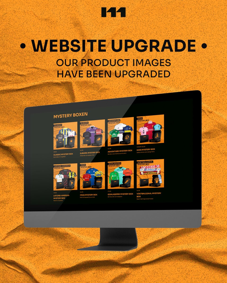 𝙒𝙀𝘽𝙎𝙄𝙏𝙀 𝙐𝙋𝙂𝙍𝘼𝘿𝙀 

We thought it was time to give our product images an update! 

What do you think? And what's your favourite Mystery United Box? 📦