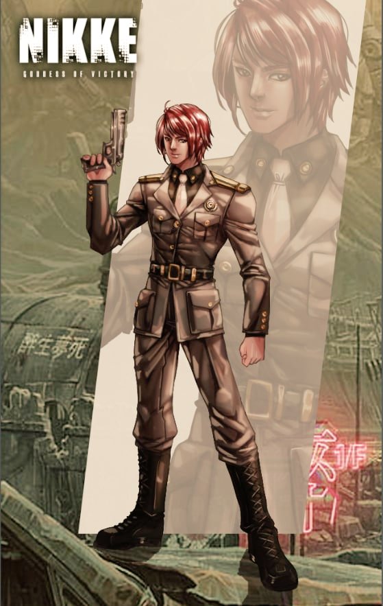 CommanderJaxM's tweet image. Commander Merrick, Reporting for duty. 

Damn I like this game #NIKKE  (thanks to @Robin_HOUGHT for the hook up)