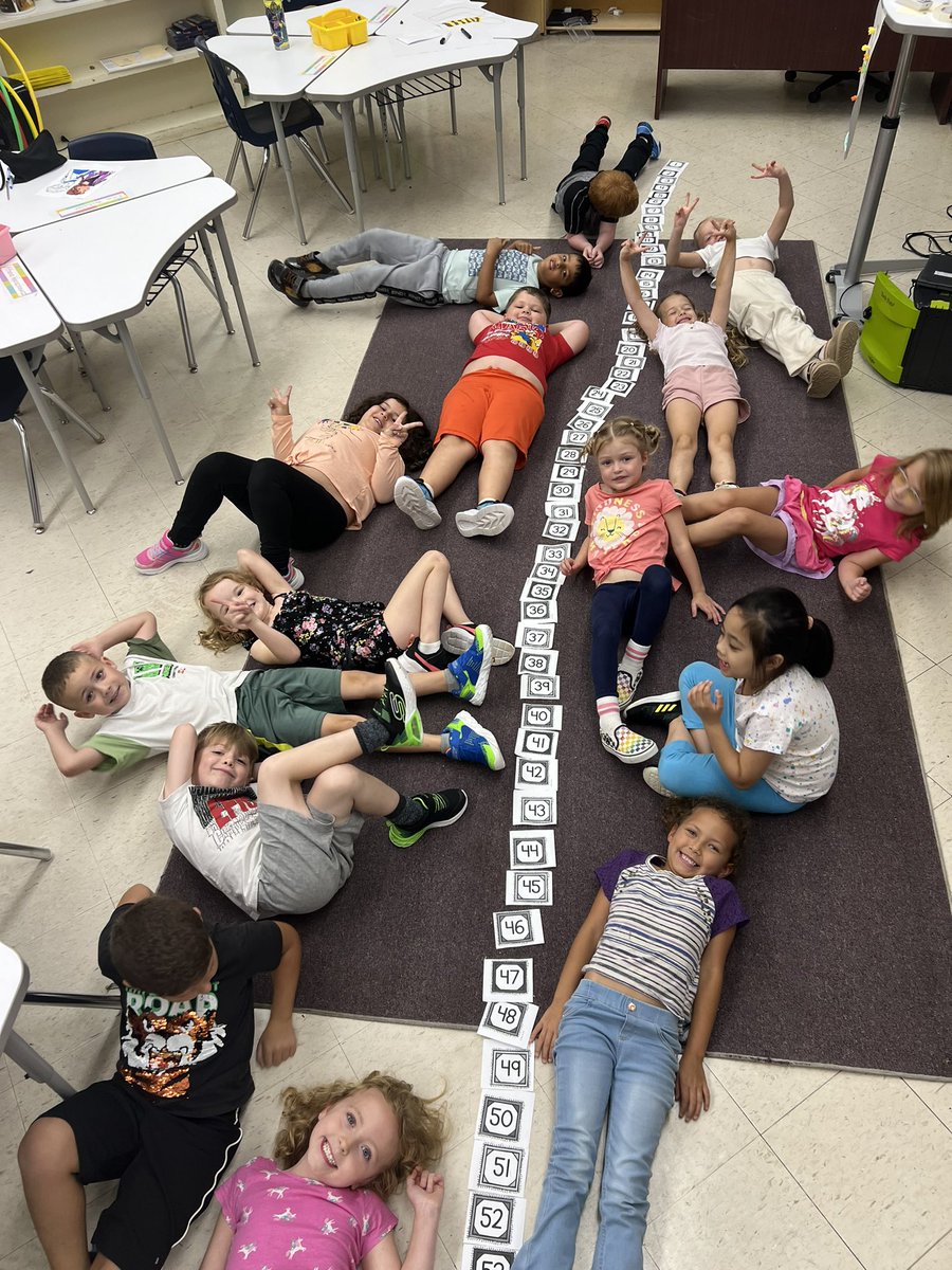 What’s better than being six years old and throwing your math up into the air? We then had the task of putting the numbers back in order. We did it!!  <a href="/brier_park/">Brier Park</a> <a href="/GEDSB/">Grand Erie District School Board</a>