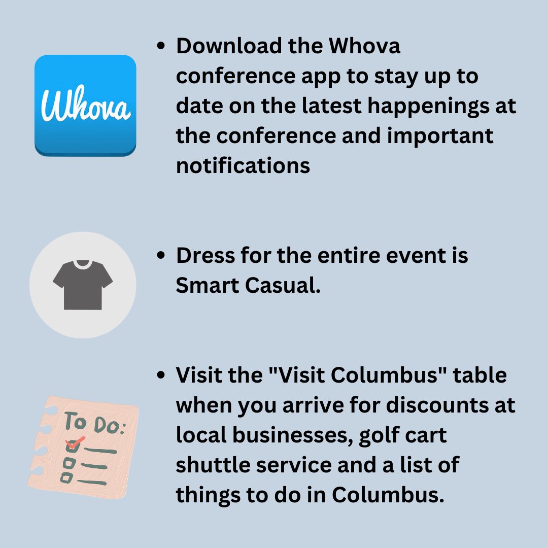 The 2024 SHRM GA Conference &amp; Expo is almost here! Make sure to download the Whova app for all things conference-related—it’s your go-to tool for schedules, networking, and more! Don’t miss out! 🙌 We can’t wait to see you in Columbus! Learn more at shrmgeorgia.org.