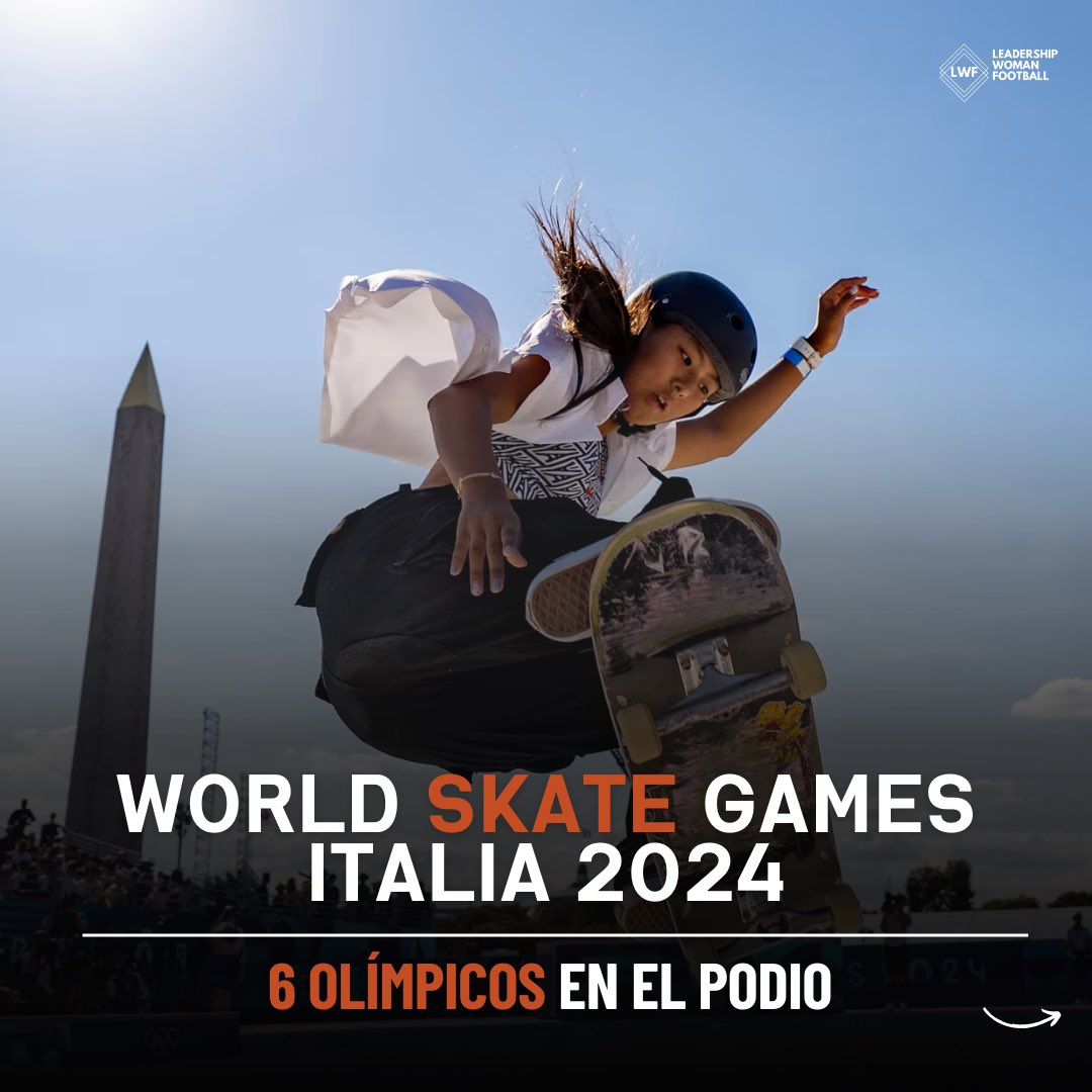 LWFplatform's tweet image. ¡Brasil brilla en los World Skate Games! 🛹🇧🇷 Oro en ambas categorías, masculina y femenina. 🎖️

¿Conocías estos juegos? #WorldSkateGames #BrasilOro #Skateboarding #DeporteInclusivo #Patinaje