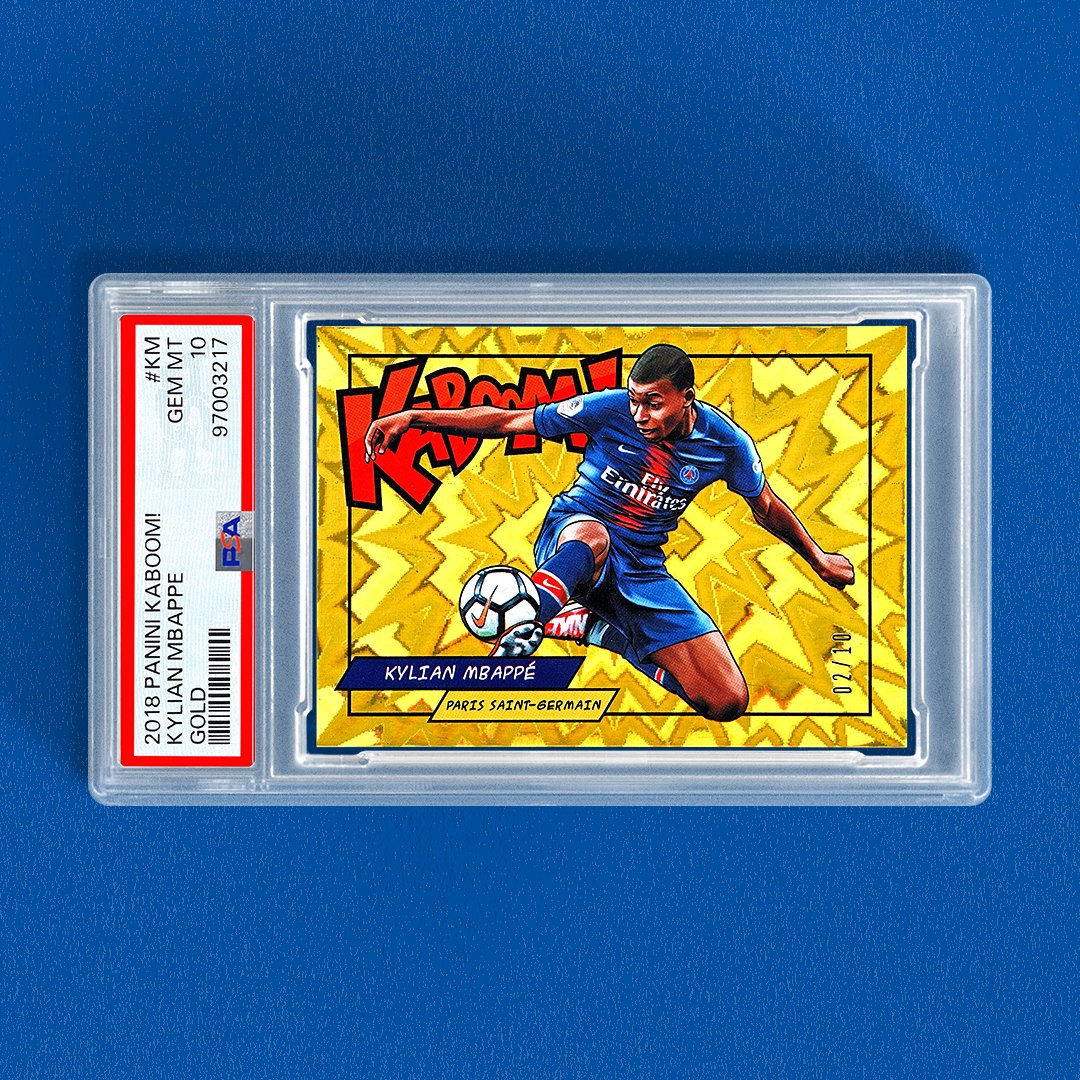24/25 ゲーム・おもちゃ・グッズ PSA10/10! 10枚限定 Gold エムバペ