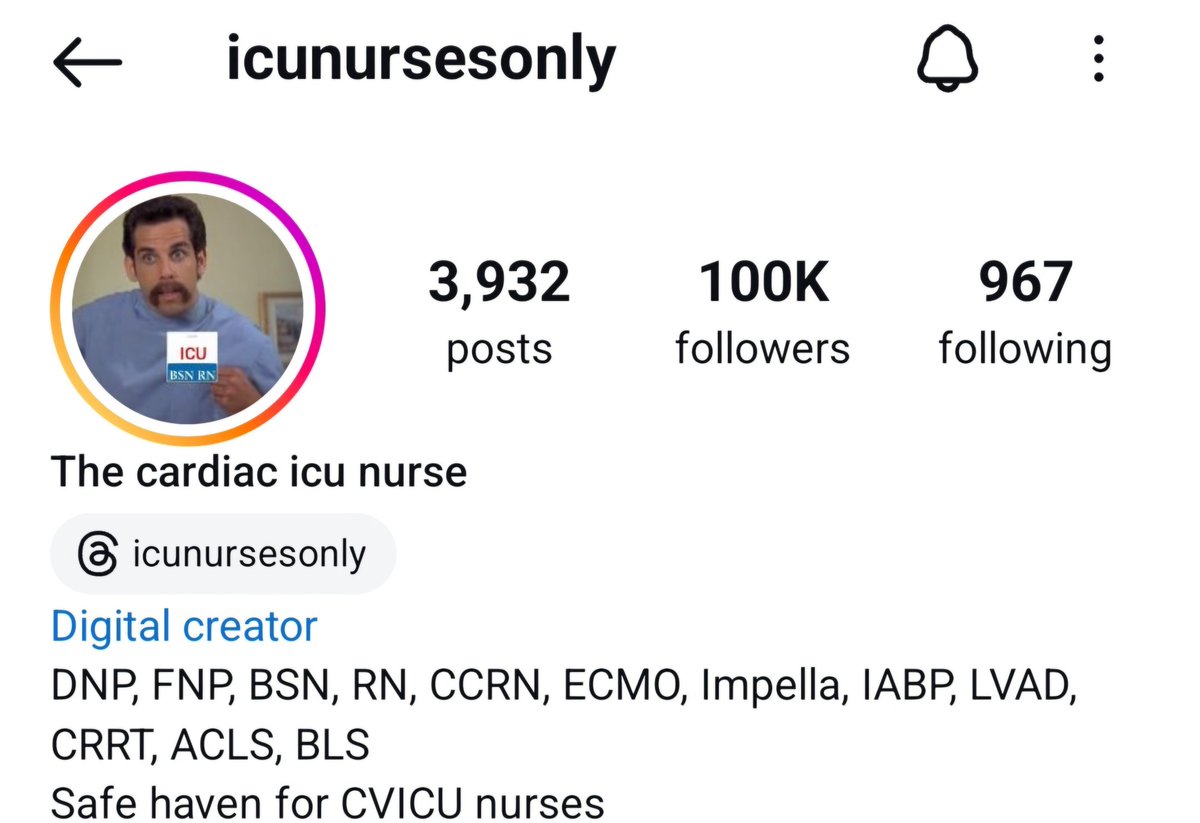 The cardiac icu nurse (@icunursesonly) on Twitter photo 