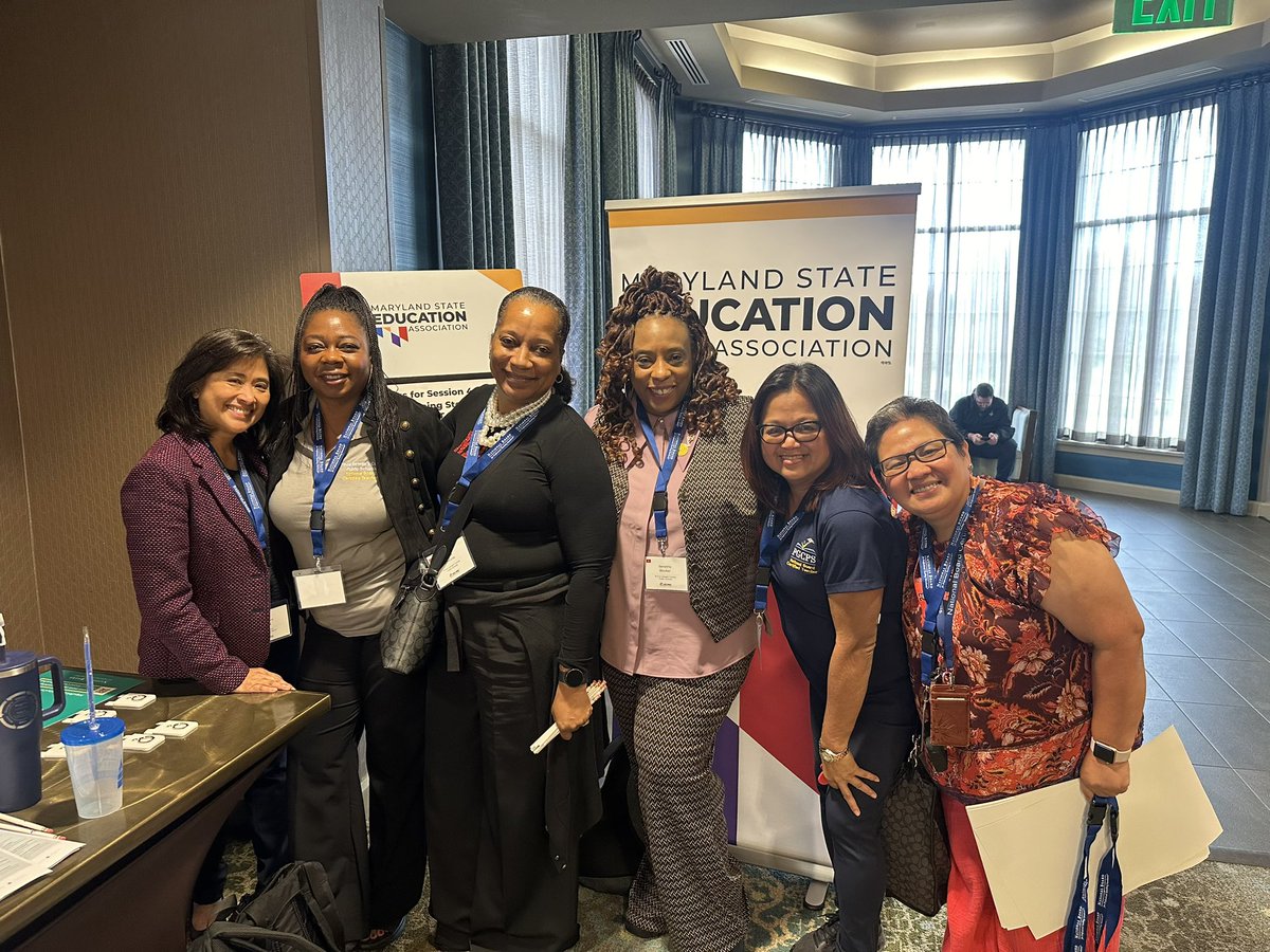 🪴Our #PGCPSNBCTs are learning and growing at the Maryland National Board Certification conference! <a href="/pgcps/">PGCPS</a> <a href="/CoachKHolden14/">Dr. Kristi Holden</a> <a href="/DrMYWilson/">Melissa</a> <a href="/joyful21/">Julieta Perez M.Ed. NBCT</a> <a href="/BeatriceNdikum/">mirielle Ndikum</a> <a href="/RoseMaryBunag/">Rose Mary Bunag, EdD, NBCT</a> <a href="/MentorTeacher4/">Senetria Blocker, NBCT</a> 
<a href="/MhatoBustos/">Dr. Maricel Bustos, NBCT</a> <a href="/talk2Talitha/">Talitha Simeona</a> #PGCPSProud