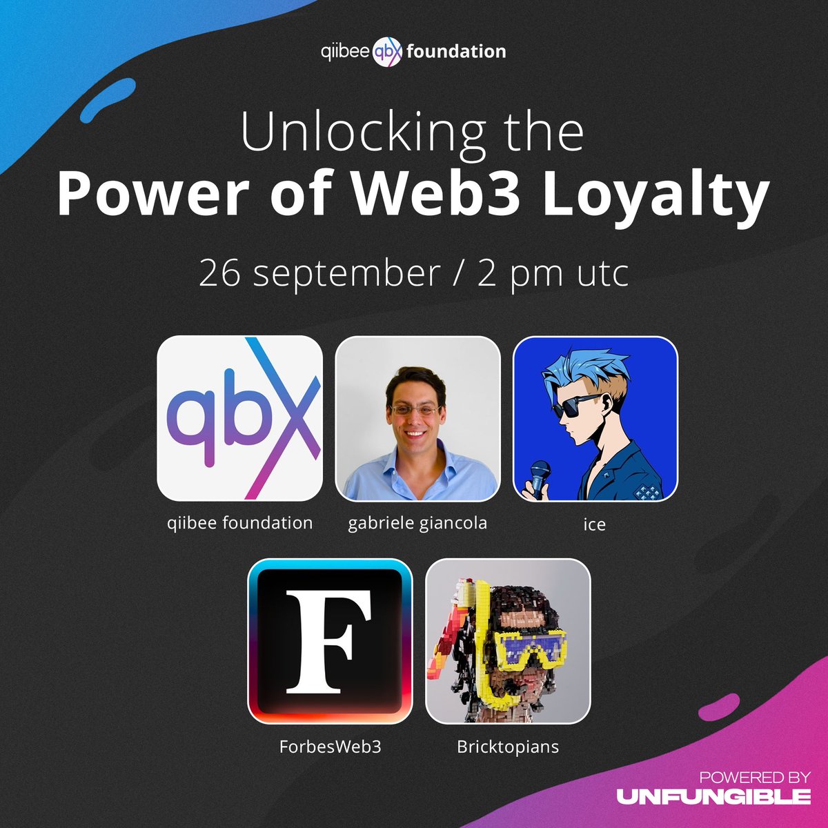Unlocking the Power of Web3 Loyalty 🔥

Loyalty is the most important aspect of a Web3 project - prove me wrong. 

This Thursday, together with <a href="/ice_nfts/">Ice</a>  and our fantastic guests, we'll dive deep into loyalty in web3 and its importance. 

Set reminders below! 👇
