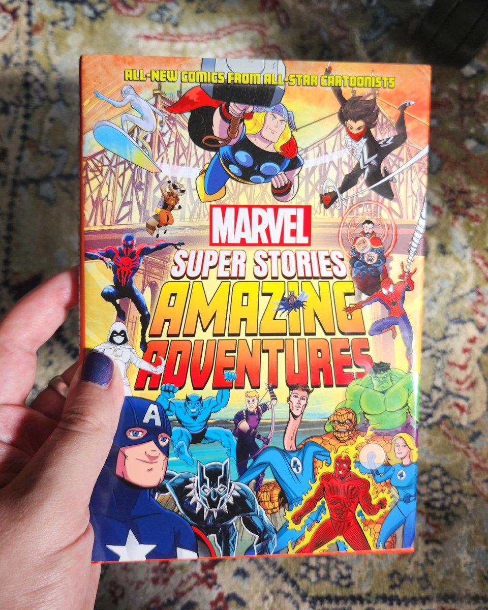 My first Marvel writing credit! It was a joy to write and draw an original Doctor Strange story for this anthology. The book is out this November, and it's packed with fantastic stories by brilliant cartoonists. Reserve a copy now for the young superhero fans in your life! 