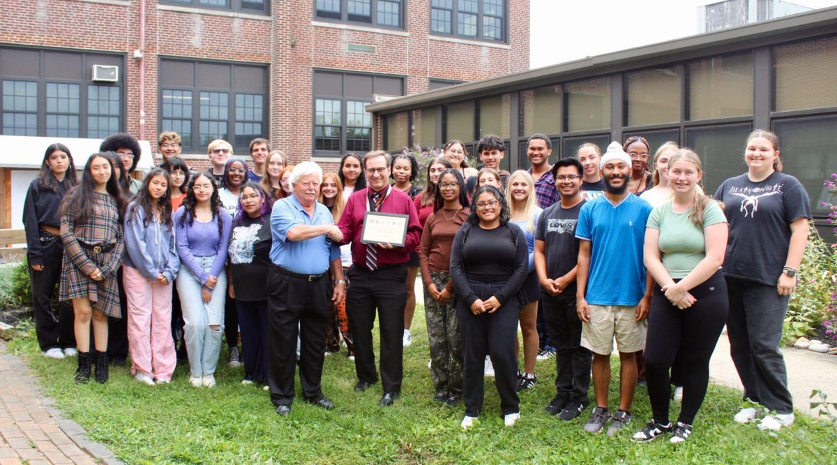 WeAreHTSD (@wearehtsd) on Twitter photo Awards and Recognition in Hamilton ๐
The Hamilton Twp. Patriotic Committee awarded a Certificate of Appreciation to <a href="/HTSD_West/">Hamilton High West -The Hornet Buzz ๐</a> Select Choir & Vocal Instructor, Mr. James Fillmore ๐ต
#HTSD #HTSDpride
<a href="/ScottRRocco/">Scott Rocco, Ed.D.</a> <a href="/HTSDSecondary/">Jim Altobello Ed.D.</a> <a href="/AmandaJWegman/">Amanda Wegman</a> <a href="/WestVP_Flanagan/">Erin Flanagan</a> Awards and Recognition in Hamilton ๐
The Hamilton Twp. Patriotic Committee awarded a Certificate of Appreciation to <a href="/HTSD_West/">Hamilton High West -The Hornet Buzz ๐</a> Select Choir & Vocal Instructor, Mr. James Fillmore ๐ต
#HTSD #HTSDpride
<a href="/ScottRRocco/">Scott Rocco, Ed.D.</a> <a href="/HTSDSecondary/">Jim Altobello Ed.D.</a> <a href="/AmandaJWegman/">Amanda Wegman</a> <a href="/WestVP_Flanagan/">Erin Flanagan</a>