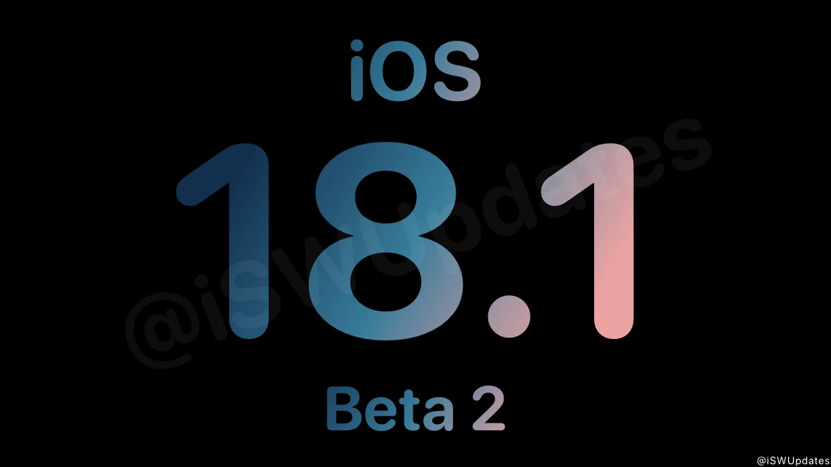 iSWUpdates's tweet photo. iOS 18.1 Public Beta 2 (22B5054e) has been released. #iOS181 #iOS181Beta2 https://t.co/o8dGWzCa5T