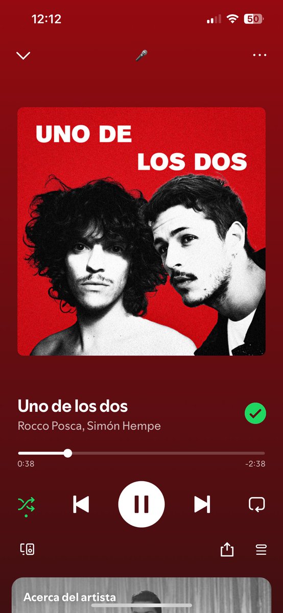 Sin parar de escuchar este temazo ❤️‍🔥