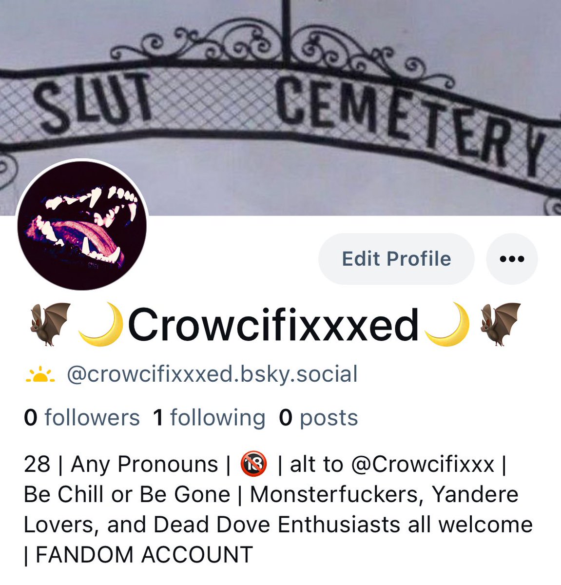 🦇🕸️Crowcifixxx | Fandom🕸️🦇 tweet media