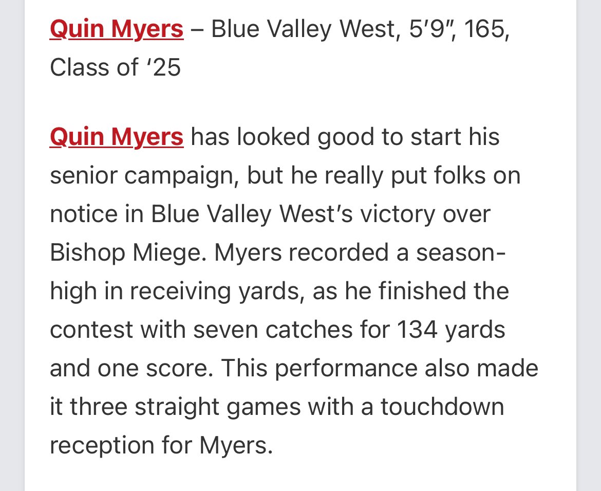 Thank you <a href="/PrepRedzone/">Prep Redzone 🏈</a> for the write up
<a href="/coachkoerk/">Josh Koerkenmeier</a> <a href="/CoachFarnz/">Luke Farnsworth</a> <a href="/CoachMalone816/">Drew Malone</a>