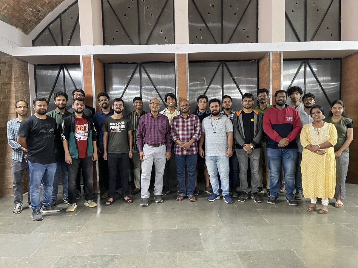 Bidding farewell to Kartheek (⁦<a href="/Karth_ee/">Kartheek Reddy</a>⁩ ) after his successful PhD stint in ⁦<a href="/SpectrumLabIISc/">Spectrum Lab</a>⁩. Kartheek is heading to German Aerospace Center (DLR).