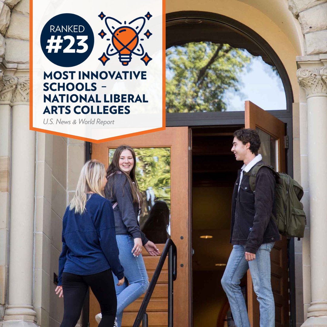 HopeCollege's tweet photo. Anchored in excellence 👑 

U.S. News &amp; World Report ranks Hope College #90 among National Liberal Arts Colleges in 2024, up 10 spots from the previous year.
#CollegeRankings #USNews #LiberalArts https://t.co/e5hgDXaiAi