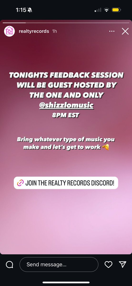 Live producer feedback tonight will be guest hosted by <a href="/ShizzLoMusic/">Shizz Lo</a> and <a href="/smileandwavepa/">Smileandwaveproductions</a> 

Join up at 8 PM EST with demos or just come hang! 

discord.gg/NQWVzakpS4