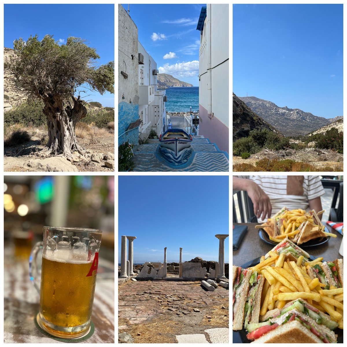 Loving Karpathos, but that “light lunch” nearly did us in! Nice cooler weather for exploring some sites on foot