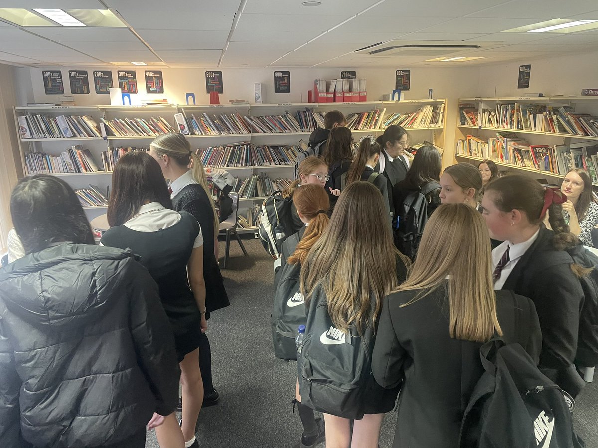 CValeParliament's tweet photo. Great turnout for our sign up event in the library today 🤩 We’re looking forward to working with you all this year to improve our school community 🙌 #pupilvoice #Article12 @CaldervaleHigh @CaldervaleRRS https://t.co/XXv1dyZEzo