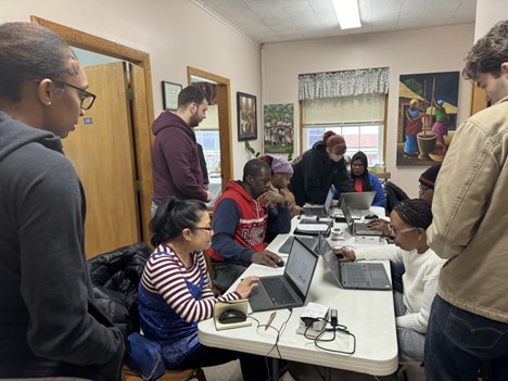 MassBroadband's tweet photo. Are you interested in learning more about the ongoing digital equity work in MA? Join MBI & the digital equity community on Oct. 9 in Worcester to honor digital equity & inclusion work taking place across the state. Register: https://t.co/Ppqbvsids3. #DIW2024 #MADigitalEquity https://t.co/fdkkbVsh0M