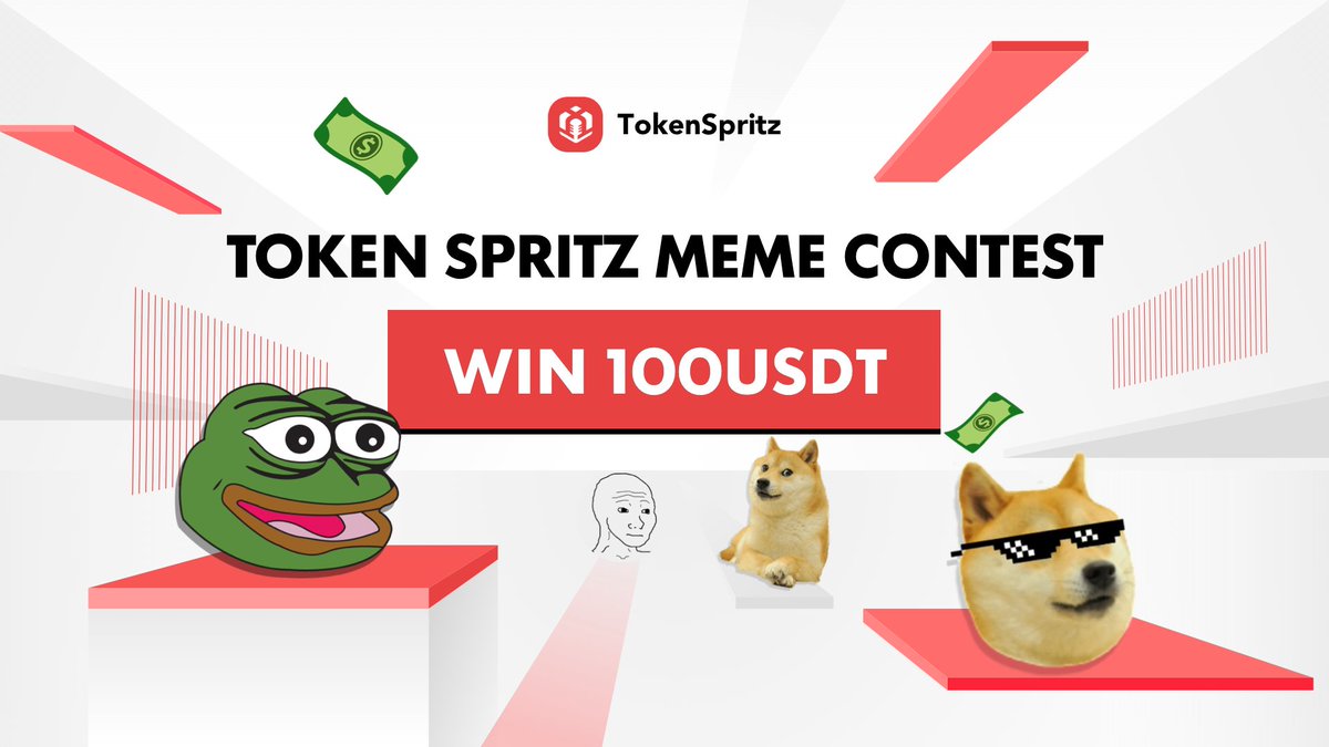 🎉 Attention Token Spritz Community! 🎉

Get ready to flex your creative muscles and meme-making skills! We're excited to announce our Token Spritz Meme Contest! 🚀

📅 Duration: 1 week
Sep 25, 20:00 ~ Oct 2, 20:00
💰 Prizes: 1st place = $100

Rules:

💥Create hilarious and