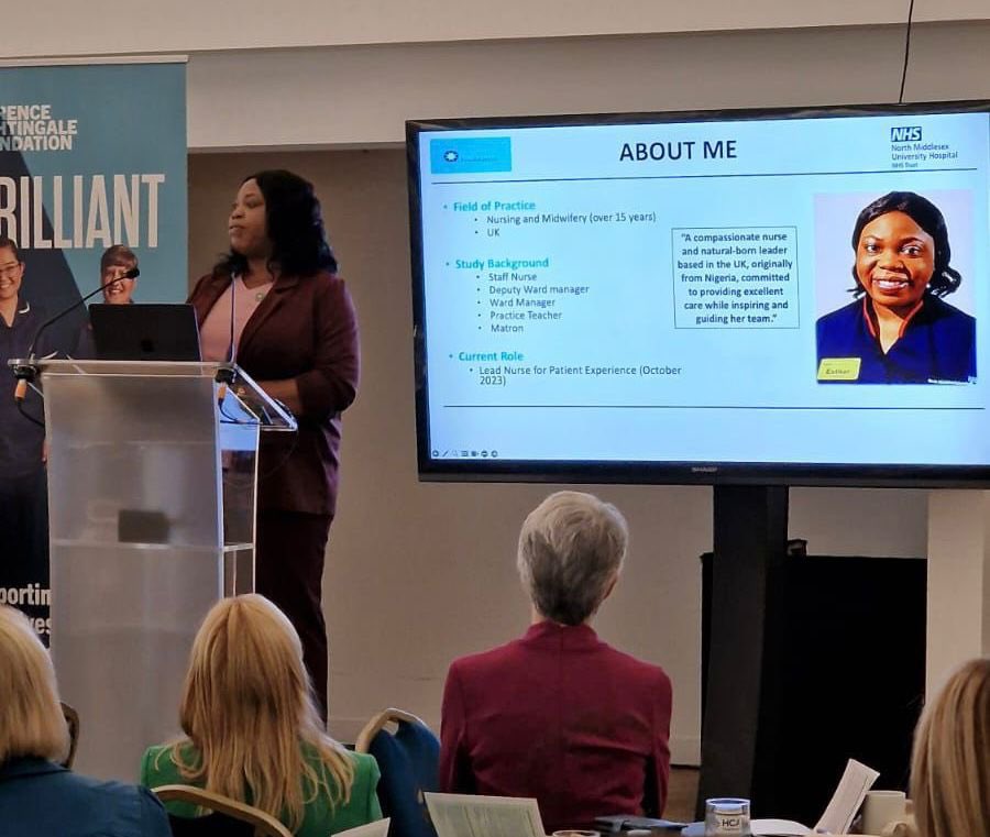 Esther Omotosho (@estheromotosho7) on Twitter photo Presented at the <a href="/FNightingaleF/">Florence Nightingale Foundation</a> Wndrush Alumni Event showcasing the Quality Improvement @NorthMidNHS
#FNFAlumini #Leadership. Presented at the <a href="/FNightingaleF/">Florence Nightingale Foundation</a> Wndrush Alumni Event showcasing the Quality Improvement @NorthMidNHS
#FNFAlumini #Leadership.