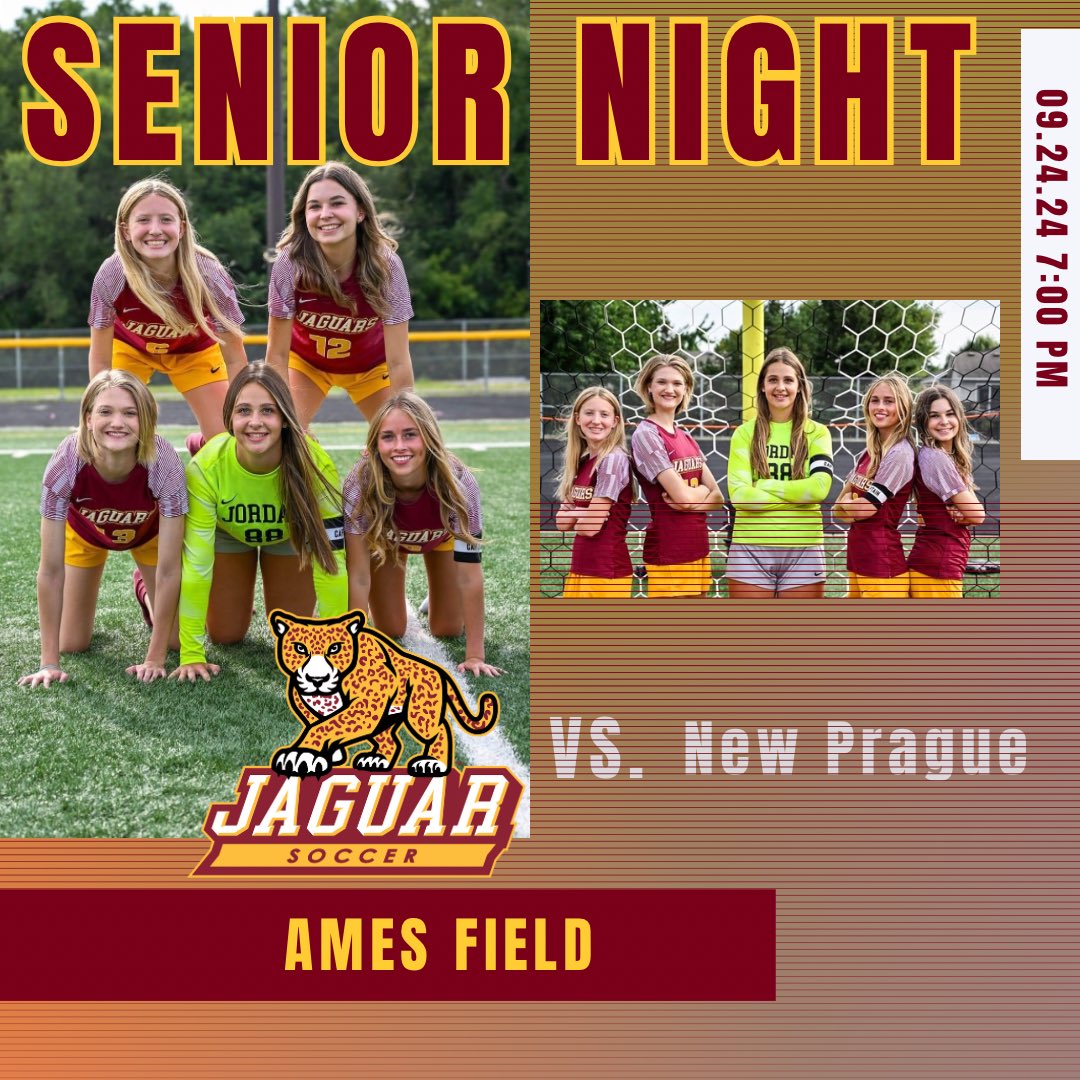 Senior Night! Jags host New Prague @ 7:00 PM