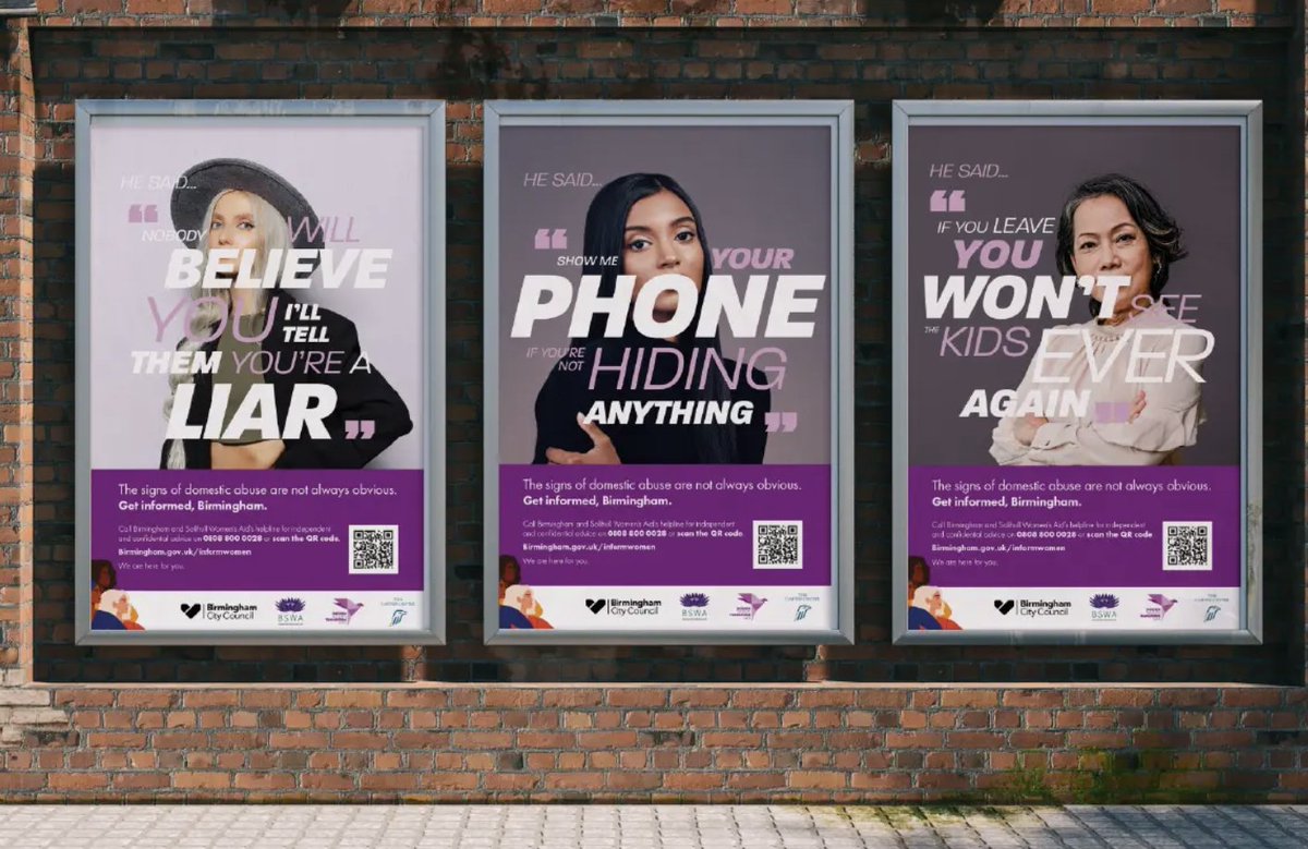 Liquid (@liquidpr) on Twitter photo PROJECT SPOTLIGHT 💡
Last year, we worked with <a href="/CarterCenter/">The Carter Center</a> and Birmingham City Council to develop an integrated marketing campaign to raise awareness of the early and often hidden signs of domestic abuse affecting women in Birmingham. Learn more 👉 bit.ly/3AFSUM9 PROJECT SPOTLIGHT 💡
Last year, we worked with <a href="/CarterCenter/">The Carter Center</a> and Birmingham City Council to develop an integrated marketing campaign to raise awareness of the early and often hidden signs of domestic abuse affecting women in Birmingham. Learn more 👉 bit.ly/3AFSUM9