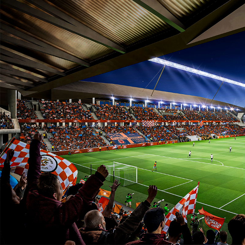 LutonTown's tweet photo. Our planning application for Power Court has now been formally and successfully validated! 🧡