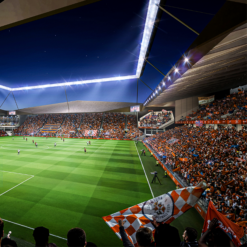 LutonTown's tweet photo. Our planning application for Power Court has now been formally and successfully validated! 🧡