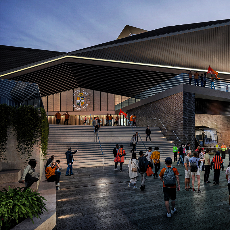 LutonTown's tweet photo. Our planning application for Power Court has now been formally and successfully validated! 🧡