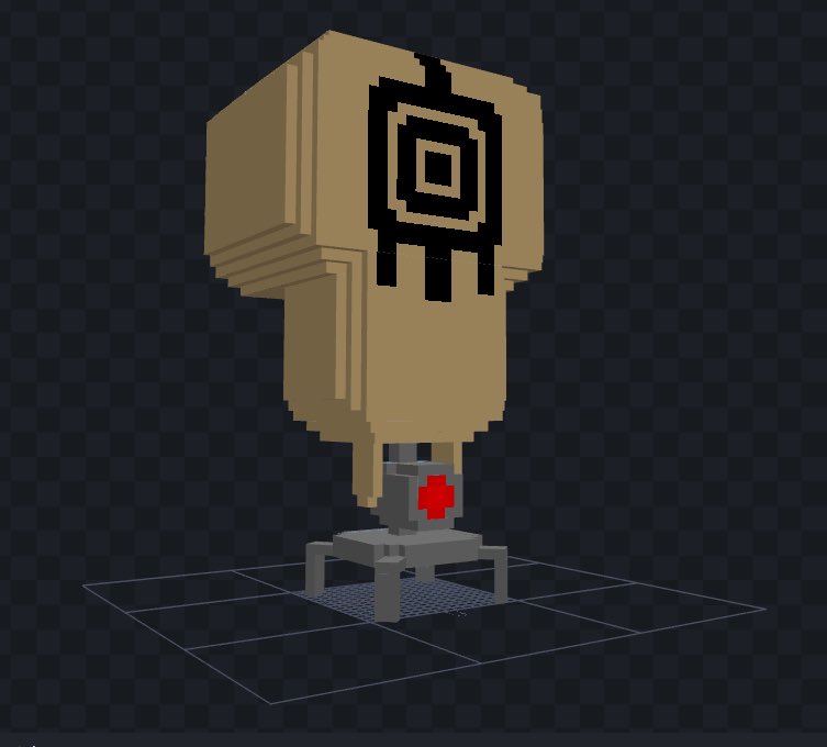 Kankrelat Minecraft model! 
#Codelyoko #Minecraft