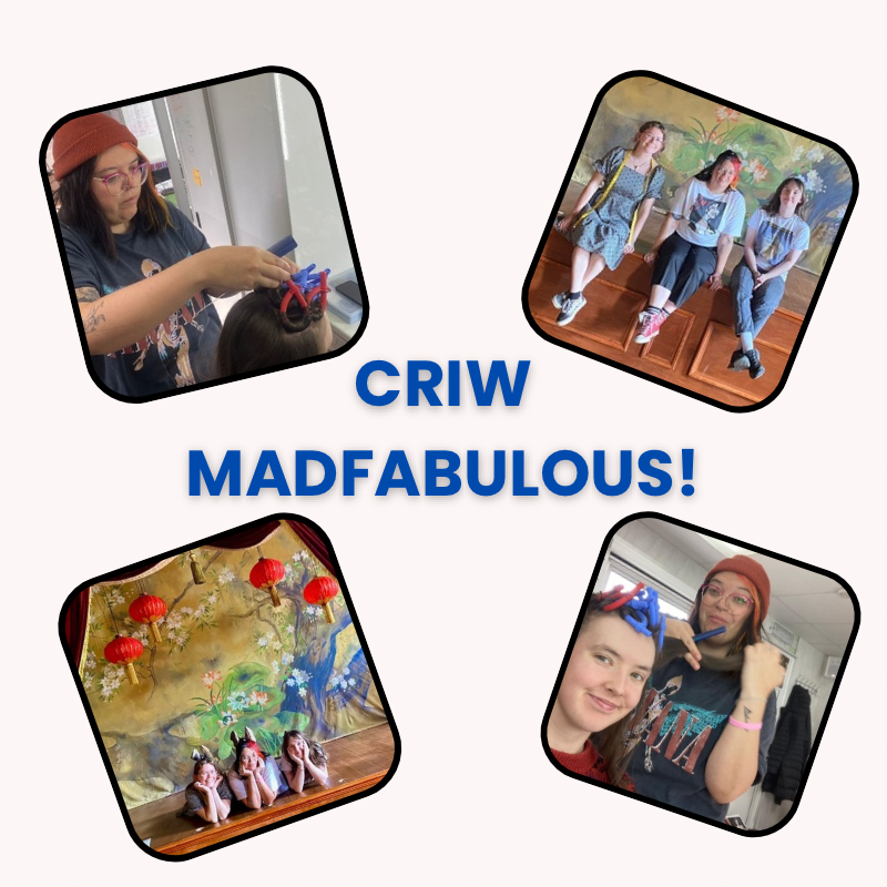 sgilcymrucyf's tweet photo. 🎬Current and past CRIW on MADFABULOUS!🎬

Madfabulous has just wrapped filming. Working on the production we had not 1, not 2 but 3 current or previous CRIW apprentices! Elin Glyn Jones, Fiorella Wyn Roberts and Flo Baverstock.

More here:
🌐➡️ https://t.co/JABfzkaruk https://t.co/g59NMJCtxX