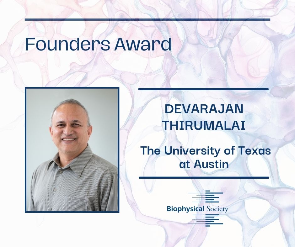 Devarajan Thirumalai to Receive Biophysical Society’s 2025 Founders Award
ow.ly/RQXw50Tuw5C
<a href="/davethirum/">Dave Thirumalai</a> <a href="/UTAustin/">UT Austin</a>