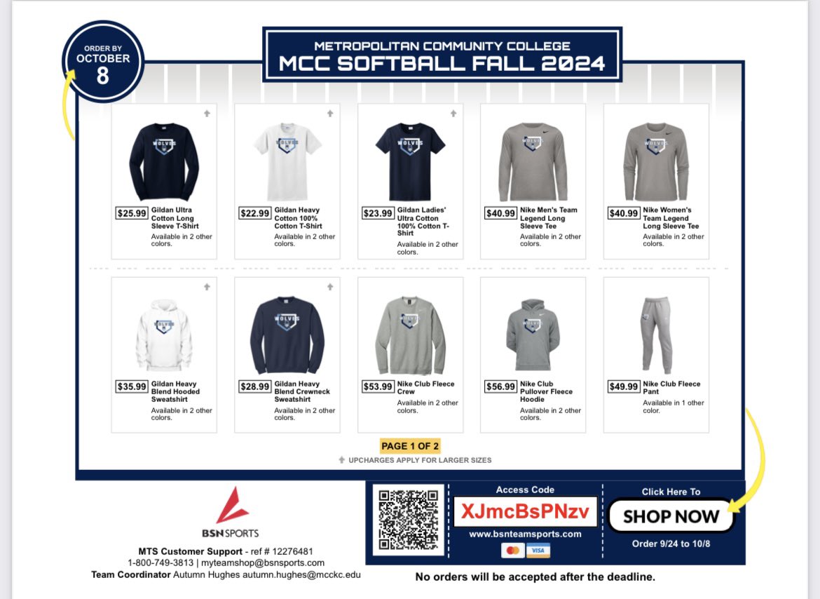 It’s FINALLY here! Get your Wolves Softball gear🐺🥎💙

bsnteamsports.com/shop/XJmcBsPNzv