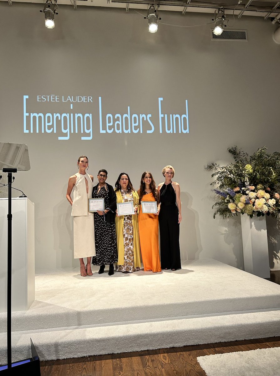 ✨ Last night, we were delighted to co-host an unforgettable evening celebrating the next generation of women leaders and officially launching the prestigious Beautiful Forces Grants in partnership with <a href="/EsteeLauder/">Estée Lauder</a>!

👏 A huge congratulations to the inspiring #BFG awardees:

-