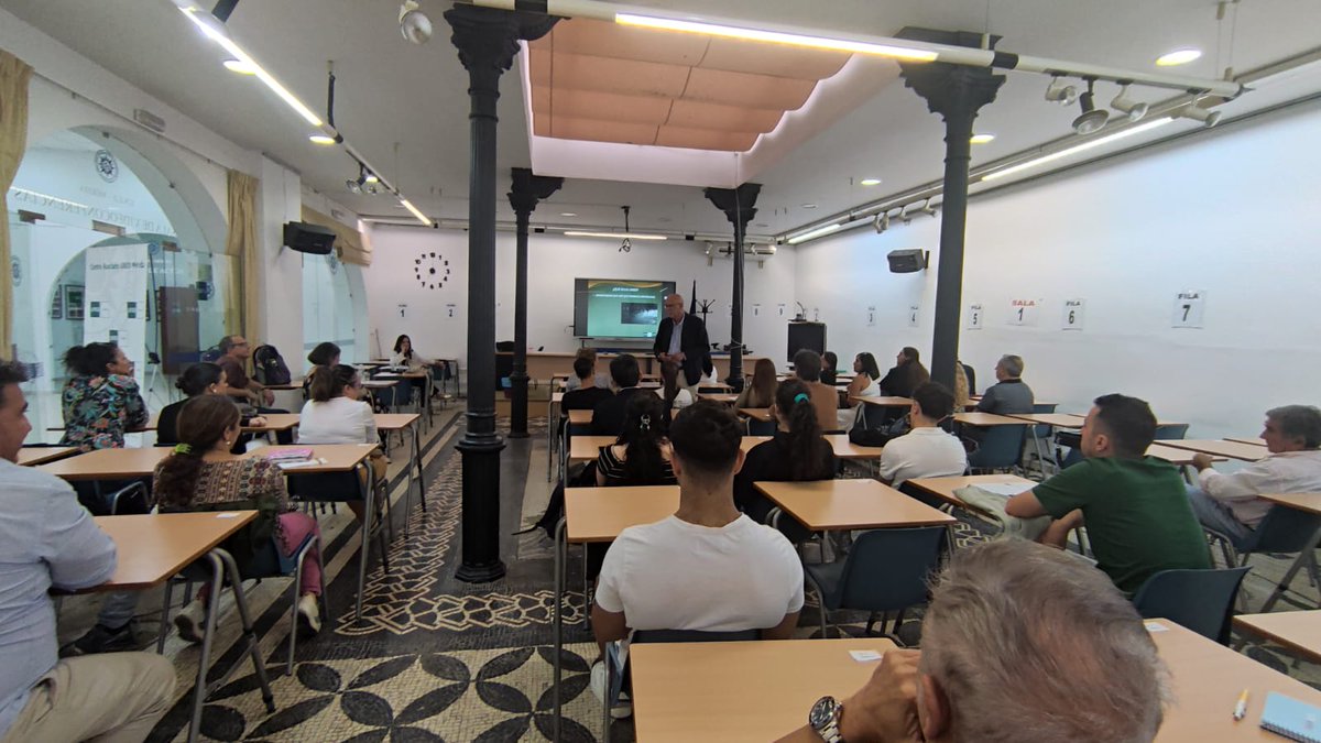 Os mostramos imágenes de las "Jornadas de puertas abiertas" que se están celebrando hoy 24 de septiembre de 2024 en nuestro Centro Uned-Mérida,con la asistencia de alumnos interesados en nuestra oferta de Curso de Acceso+25,40 y 45 años y Grados
#alumnos
#Somos2030