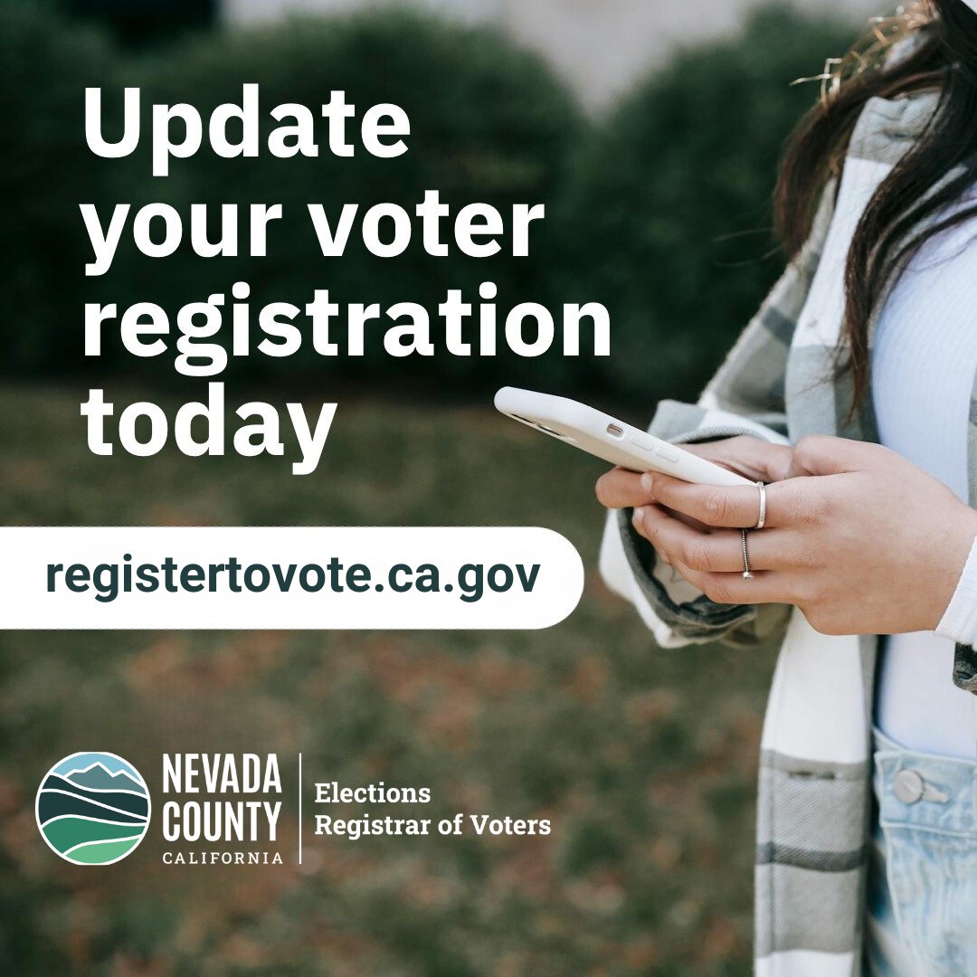 Ensure that you are #ElectionReady by visiting registertovote.ca.gov to make sure your voter registration is up to date.