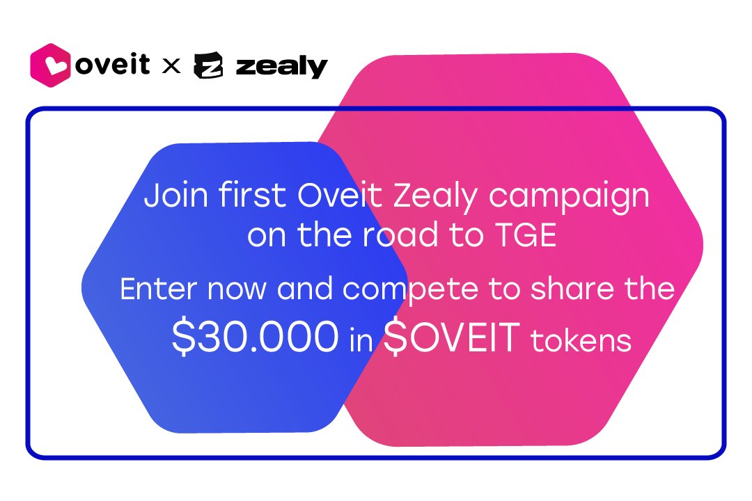 oveitorg's tweet photo. Our mission is clear. And it starts now.
We’ll redefine entertainment with our solutions, and we’ll achieve that with our community.

Join our first Zealy campaign and earn $OVEIT tokens before our TGE. 

Complete quests, climb the leaderboard, and be part of the next revolution in entertainment powered by web3 technology.

Join now: https://t.co/5OFwUahKDe