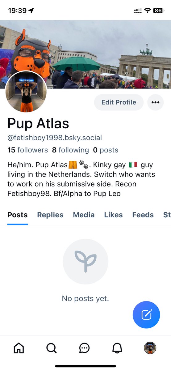 I’ve not posted much (or anything) there but come follow me. Fun things to come 😈