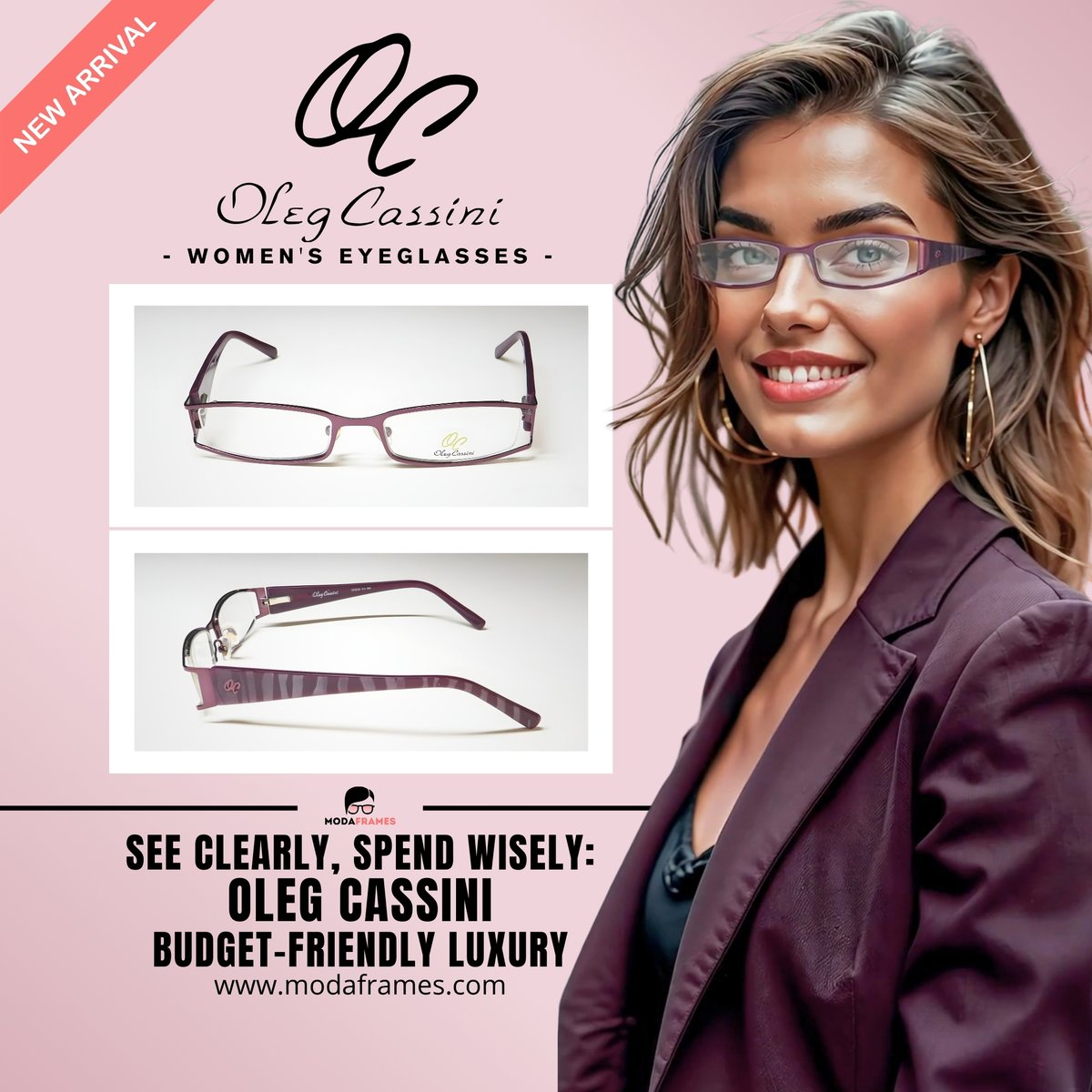 ModaFrames's tweet image. 🔥 DESIGNER EYEWEAR ALERT! 🔥
Oleg Cassini Oco 323 glasses are now 91% OFF at ModaFrames! 👓✨
Was: $285 ➡️ Now: ONLY $24.25!

Luxury for less? Yes, please! 🙌
#DesignerDeals #EyewearSale #ModaFrames
🔗 modaframes.com/products/oleg-…