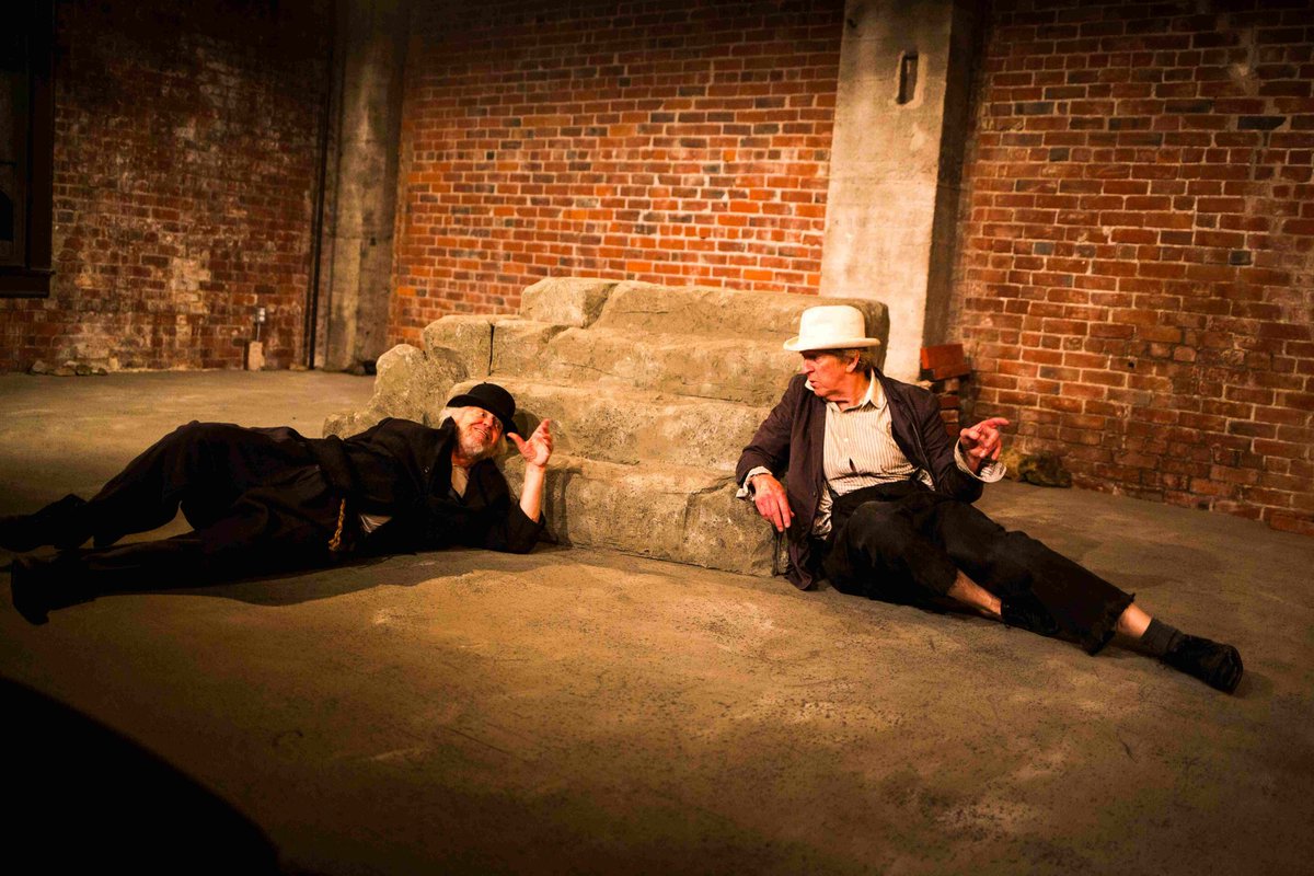 atlanticrep's tweet image. See the magic R.H. Thomson and Eric Peterson bring to the stage! Join us for a special matinee performance at 1 PM today. Don’t wait – get your tickets today! atlanticrep.ca. #ARC #WaitingForGodot #MustSee Photo by: Drew Murdock