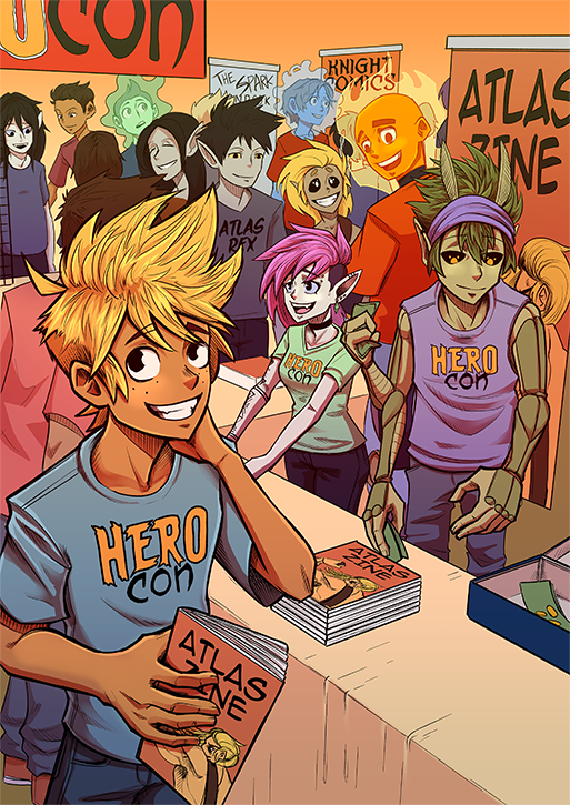 Hey folks - I'm going to be at Nor-Con this weekend! Sadly Ezzy can't make it along with me, but we'll have plenty of cool prints and copies of our comic up for grabs! Look forward to seeing you there✨
- Stevie
nor-con.co.uk #norconic #norcon2024