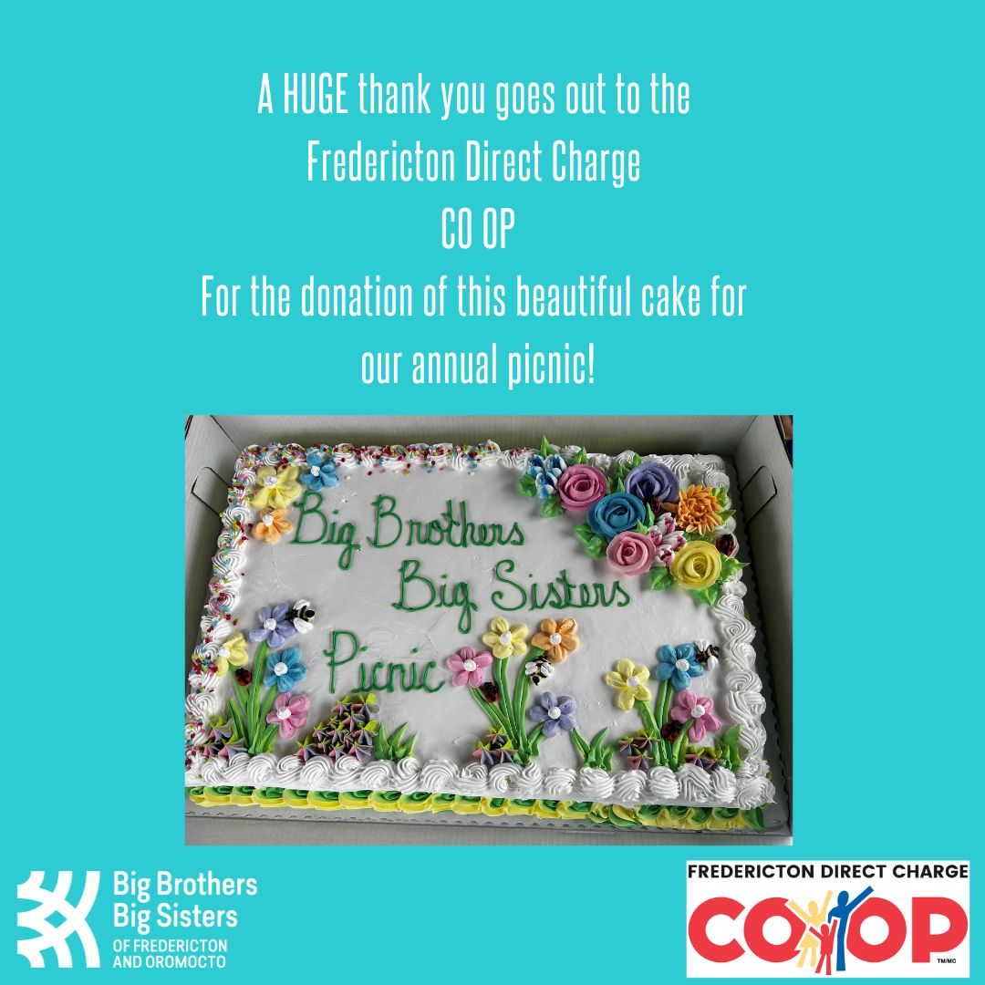 Big Brothers Big Sisters of Fredericton & Oromocto (@bbbsfreddyoromo) on Twitter photo 