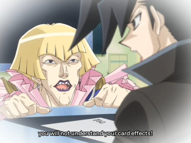 They teach you how to read in Duel Academy